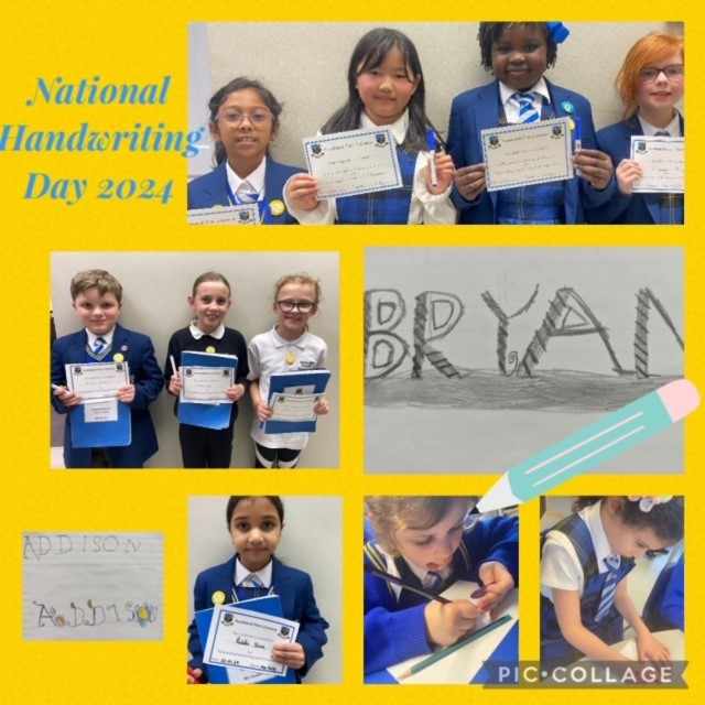National Handwriting Day, Feb 2024